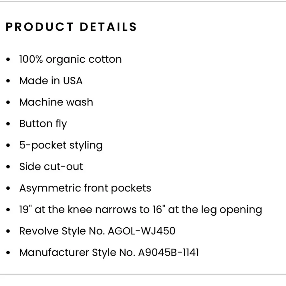 AGolde Broken Waistband Jeans Size 29 NWT - Picture 6 of 16